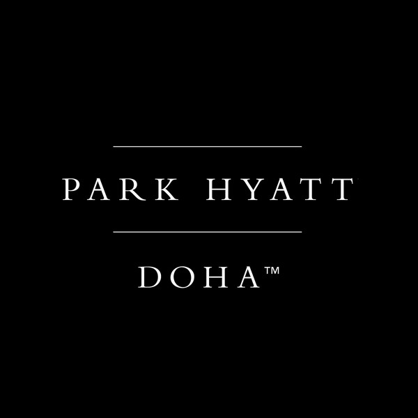 A black and white photo of the park hyatt logo.